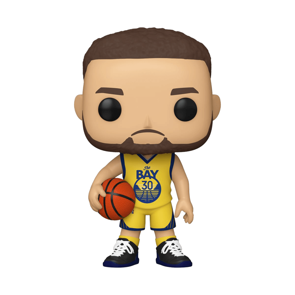 Funko Figures Steph Curry Golden State Warriors Funko NBA Pop 3.75" Figure - Yellow