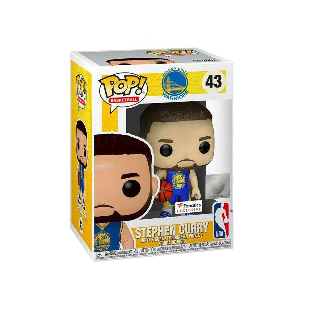 Funko Figures Steph Curry Golden State Warriors Funko NBA Pop 43 Figure - Blue
