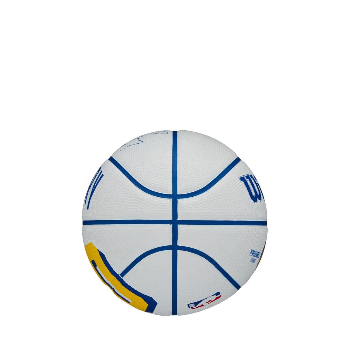 Wilson Sporting Goods Balls Steph Curry Golden State Warriors Wilson NBA Mini Player Basketball - White