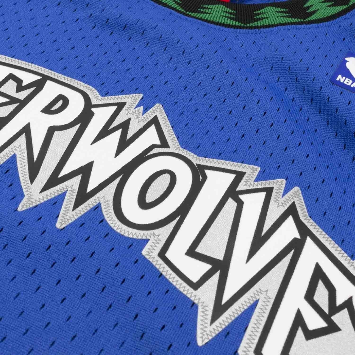 Mitchell And Ness Jerseys Stephon Marbury Minnesota Timberwolves Mitchell & Ness NBA 96-97 Swingman Jersey - Blue