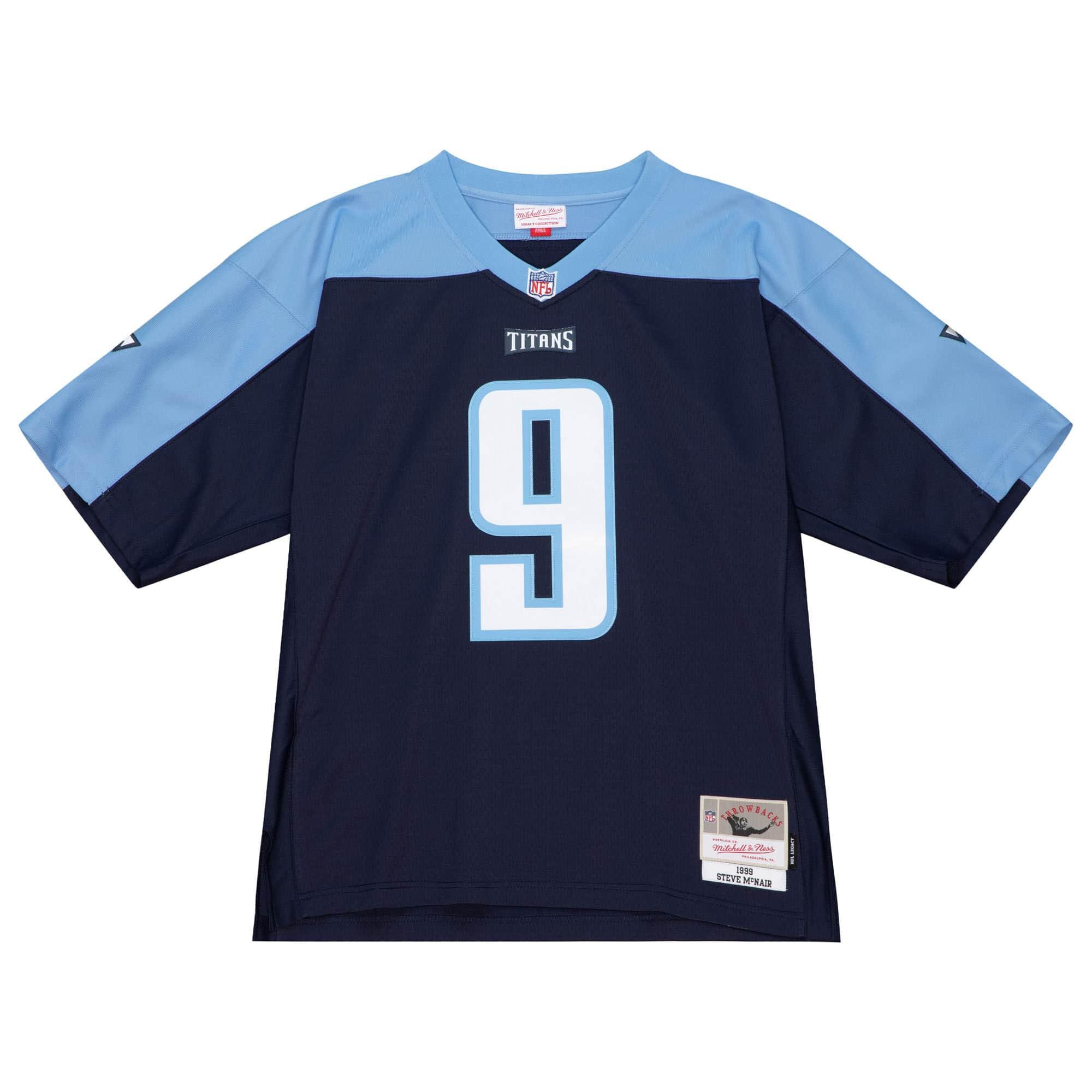 Mitchell And Ness Jerseys Steve McNair Tennessee Titans Mitchell & Ness NFL 99-00 Legacy Jersey - Navy