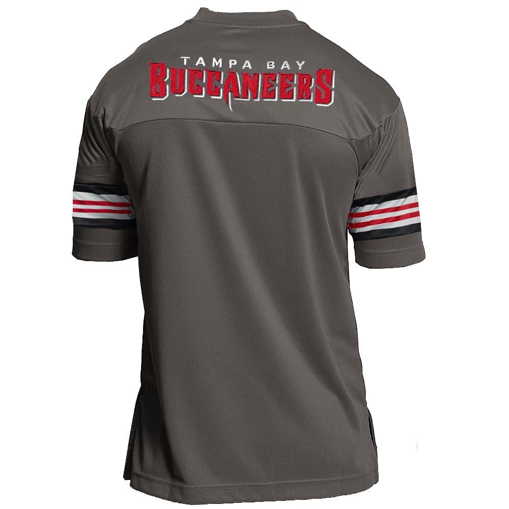 Majestic Athletic Jerseys Tampa Bay Buccaneers Majestic NFL Fan Replica Jersey - Pewter