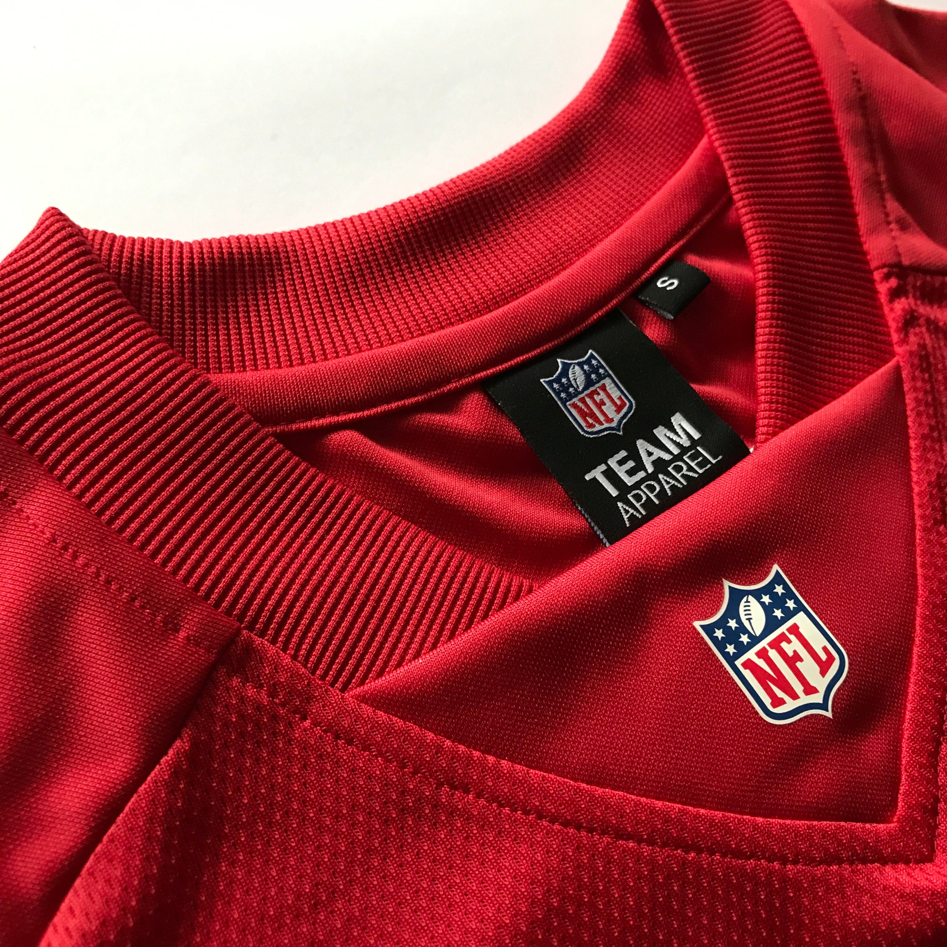 Majestic Athletic Jerseys Tampa Bay Buccaneers Majestic NFL Fan Replica Jersey - Red