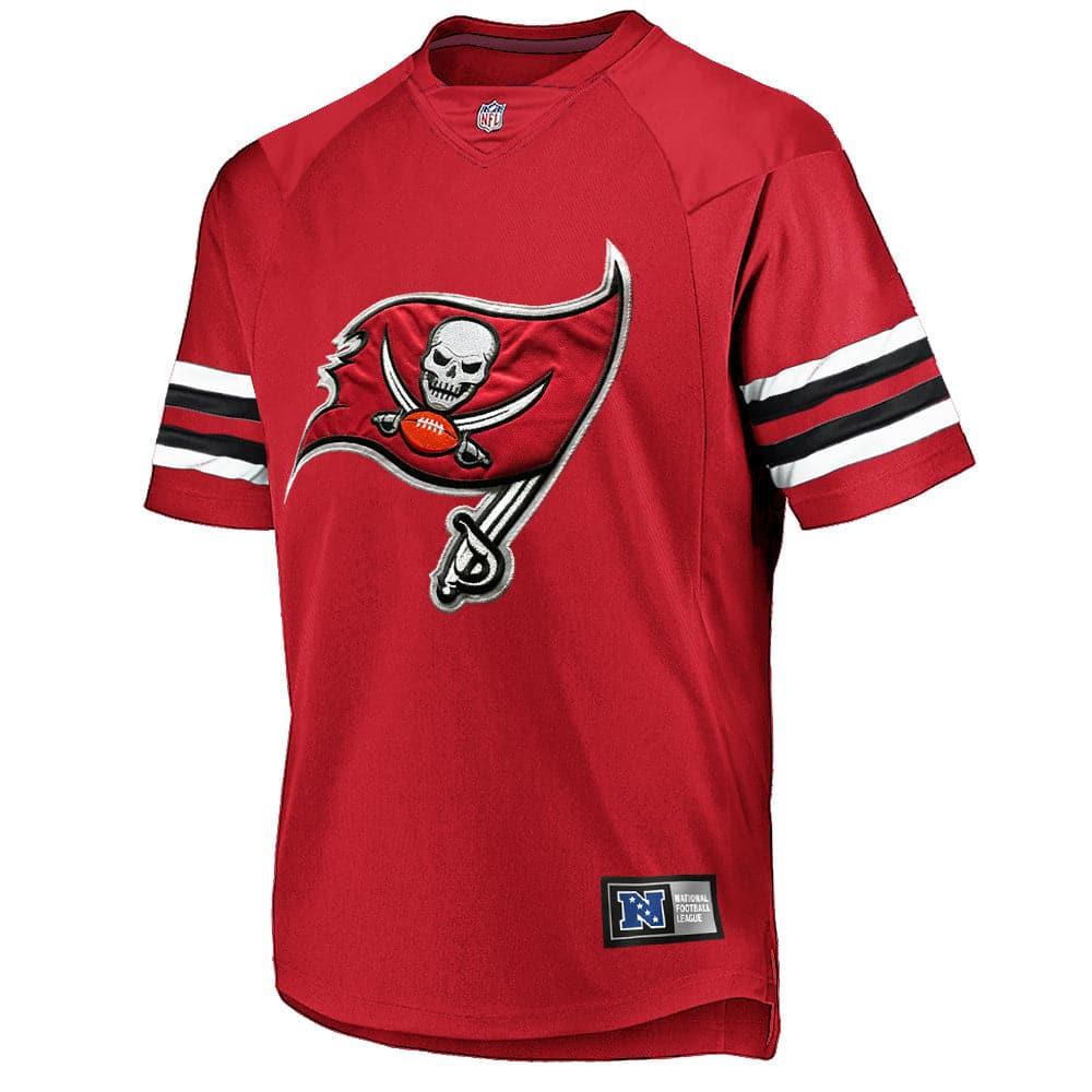 Majestic Athletic Jerseys Tampa Bay Buccaneers Majestic NFL Fan Replica Jersey - Red