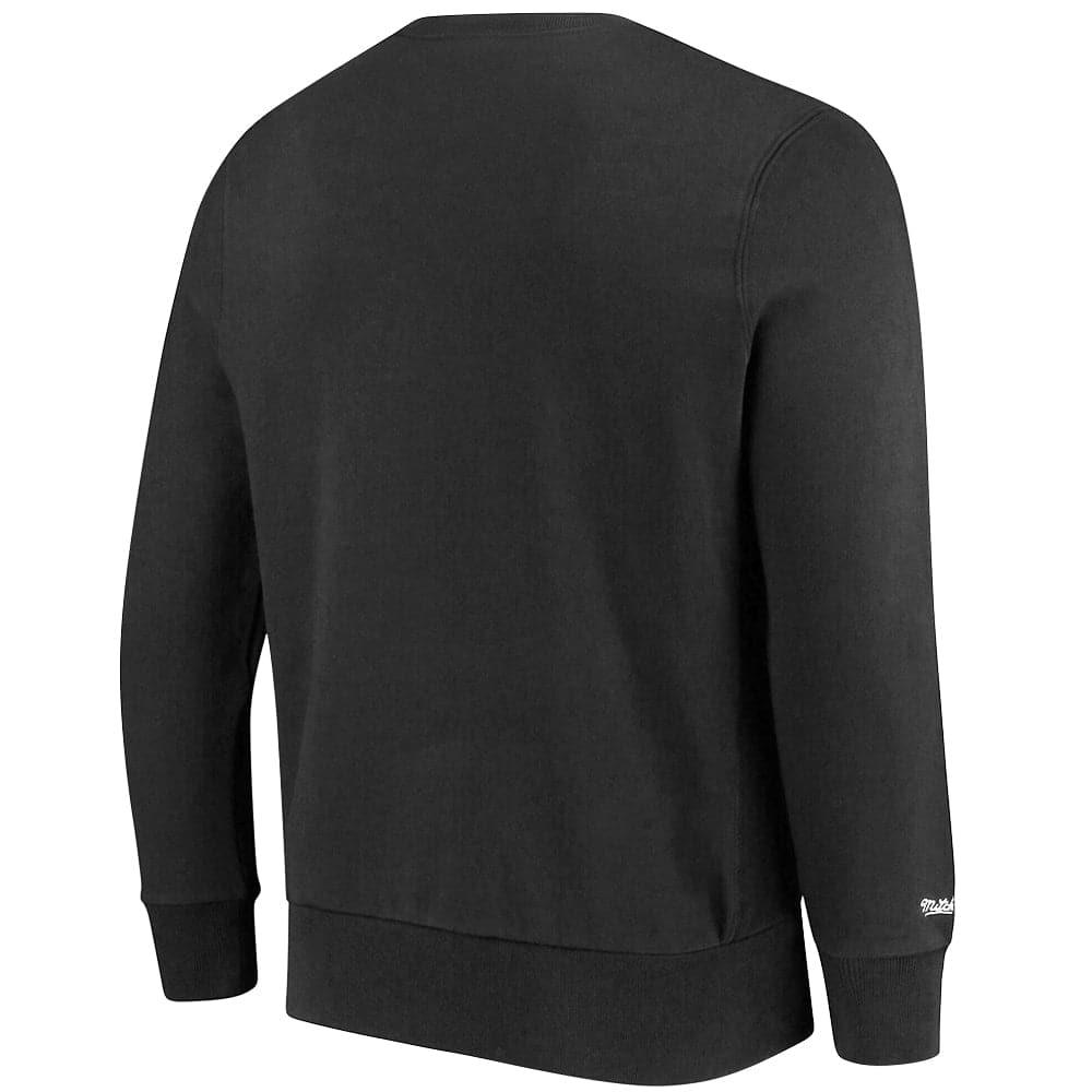 Mitchell And Ness Jumpers Tampa Bay Buccaneers Mitchell & Ness NFL Retro Logo Crew Jumper - Faded Black