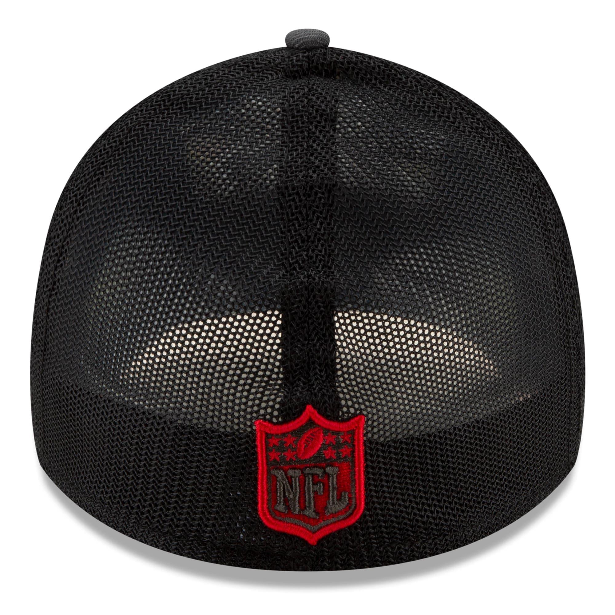 New Era Caps Tampa Bay Buccaneers New Era 2021 NFL Draft 39THIRTY Flex Fit Curve Hat - Graphite