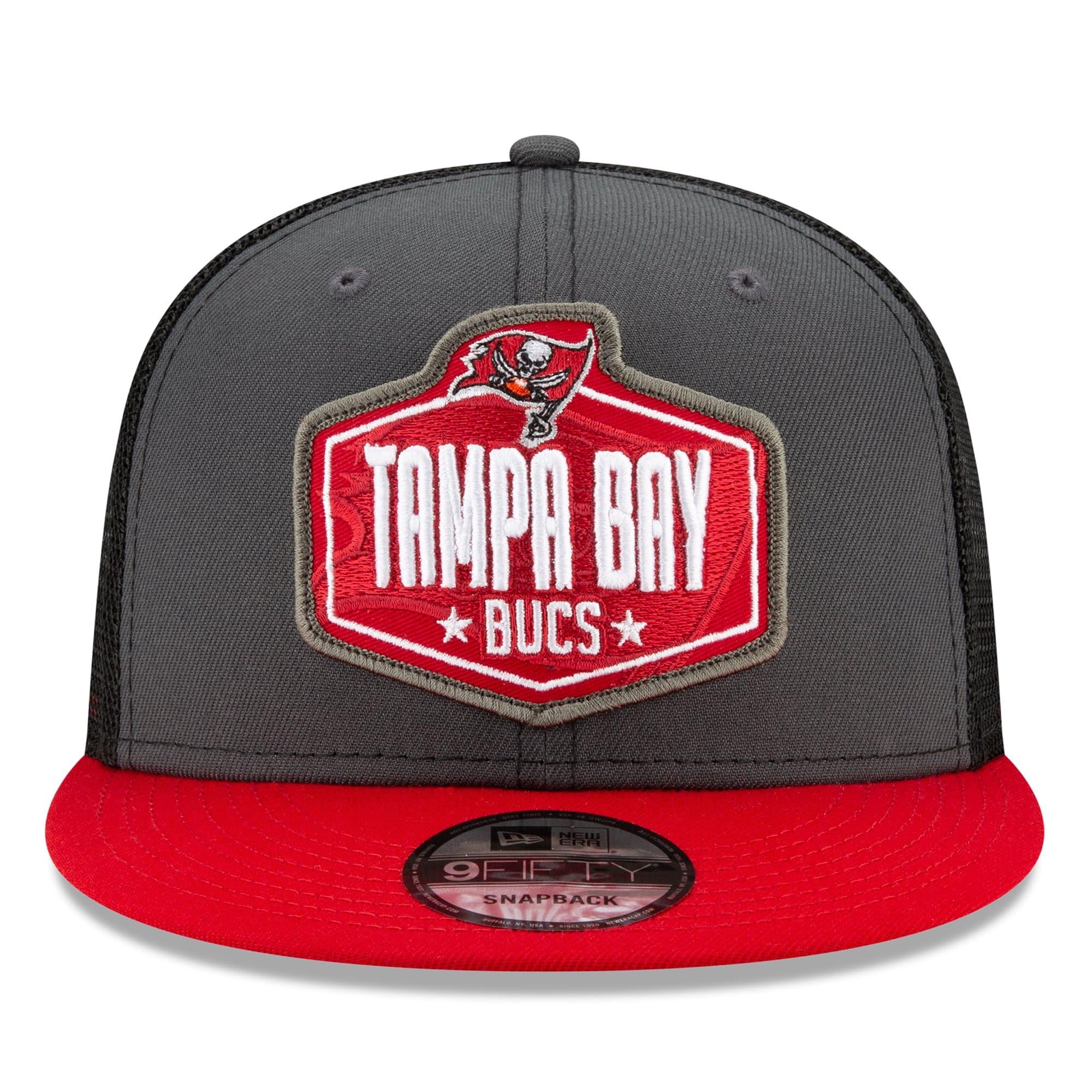 New Era Caps Tampa Bay Buccaneers New Era 2021 NFL Draft 9FIFTY Snapback Hat - Graphite