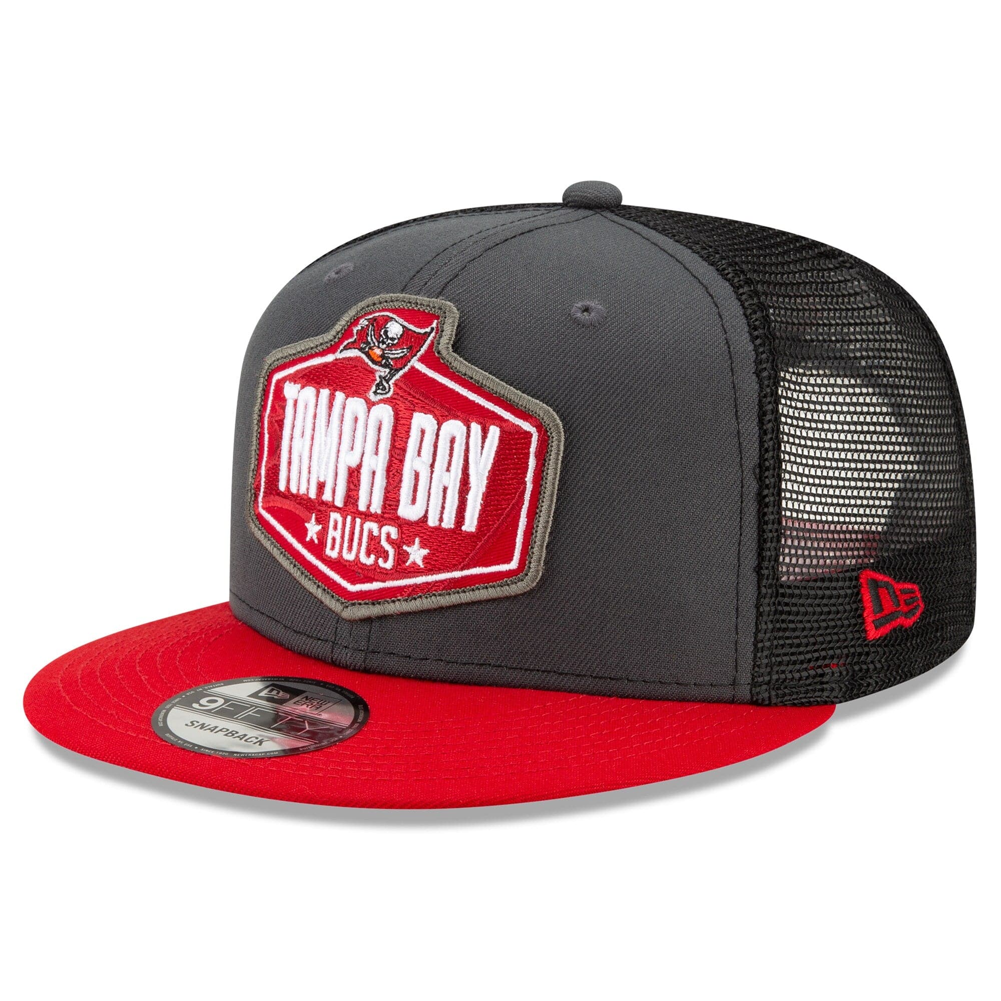 New Era Caps Tampa Bay Buccaneers New Era 2021 NFL Draft 9FIFTY Snapback Hat - Graphite