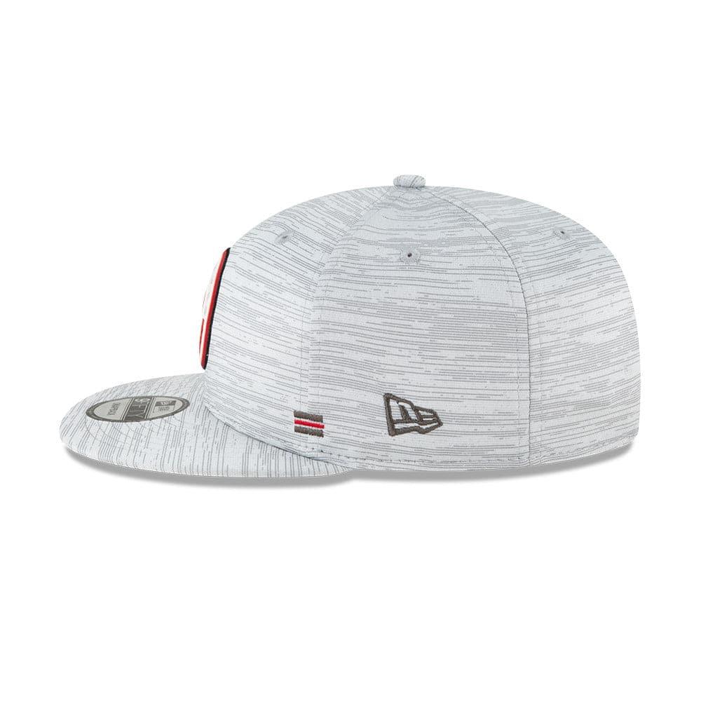 New Era Caps Tampa Bay Buccaneers New Era NFL 2020 Sideline 9FIFTY Snapback Hat - Grey