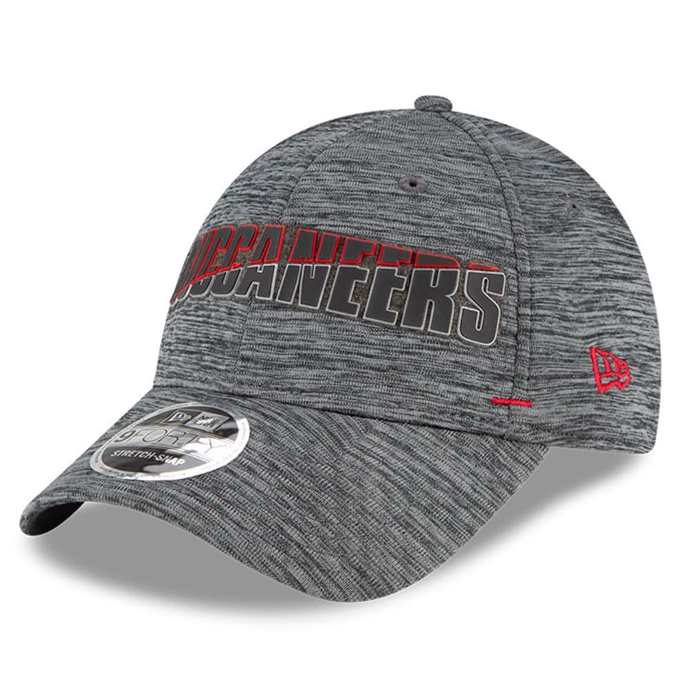 New Era Caps Tampa Bay Buccaneers New Era NFL 2020 Summer Sideline 9FORTY Snapback Curve Hat - Heather
