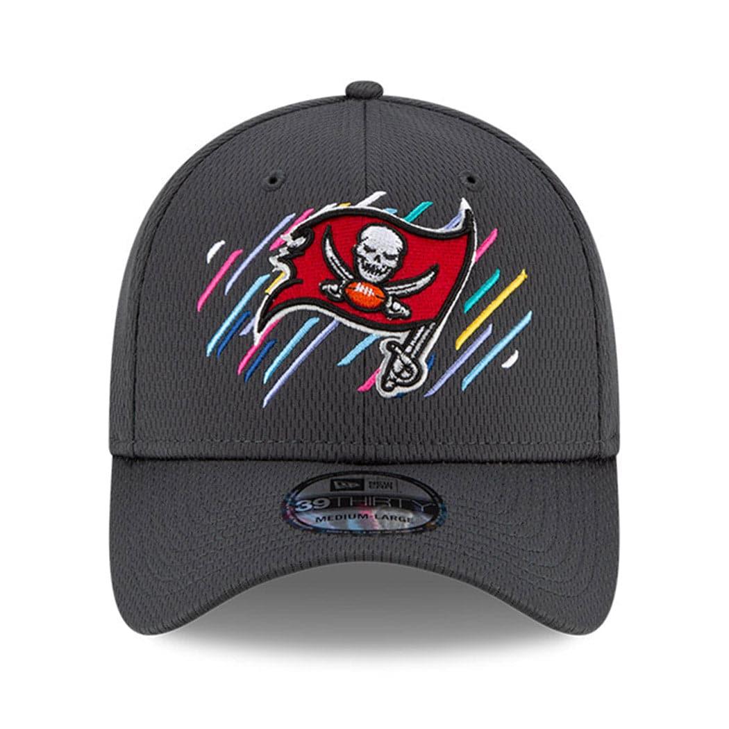 New Era Caps Tampa Bay Buccaneers New Era NFL 2021 Crucial Catch 39THIRTY Flex Fit Hat - Steel