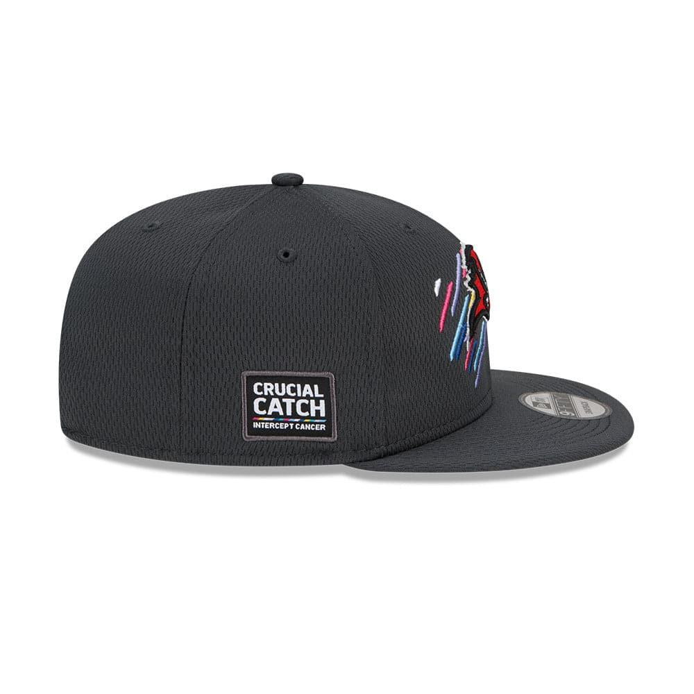 New Era Caps Tampa Bay Buccaneers New Era NFL 2021 Crucial Catch 9FIFTY Snapback Hat - Steel