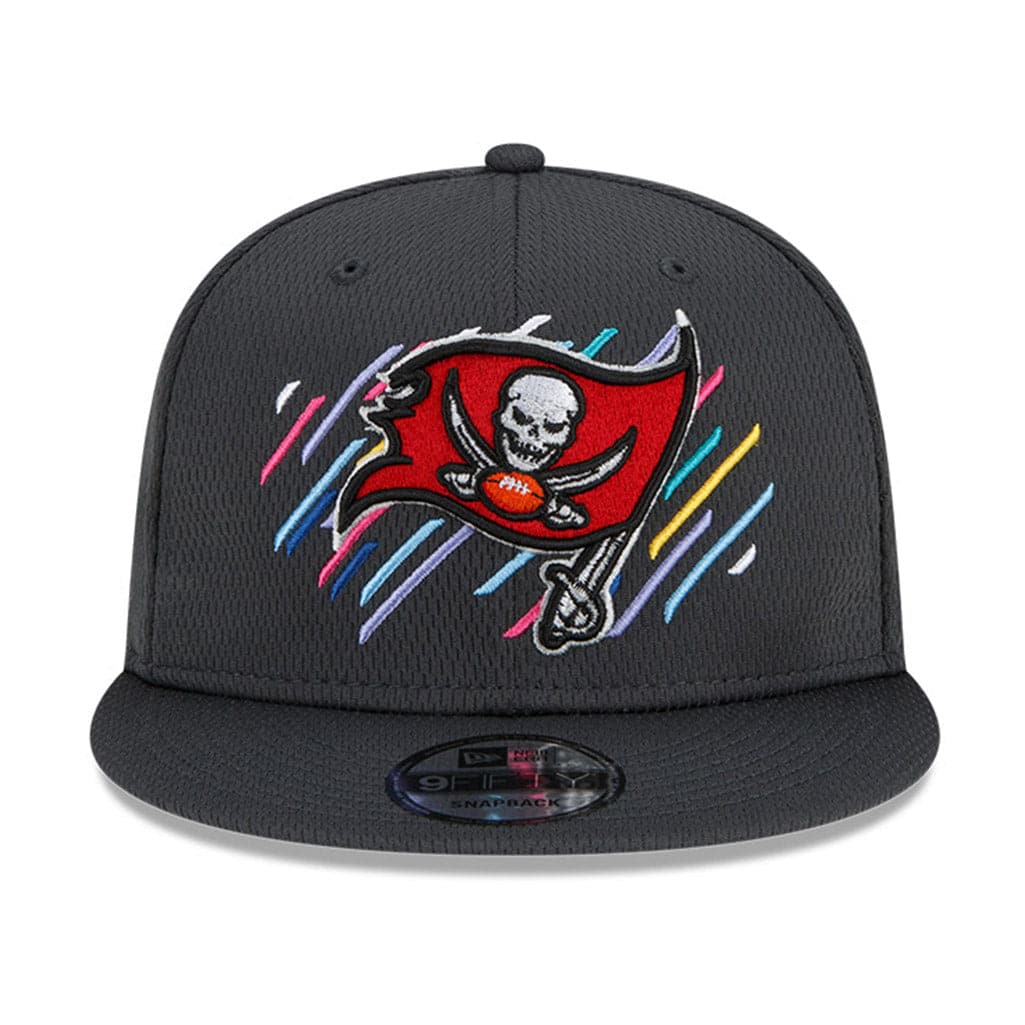 New Era Caps Tampa Bay Buccaneers New Era NFL 2021 Crucial Catch 9FIFTY Snapback Hat - Steel