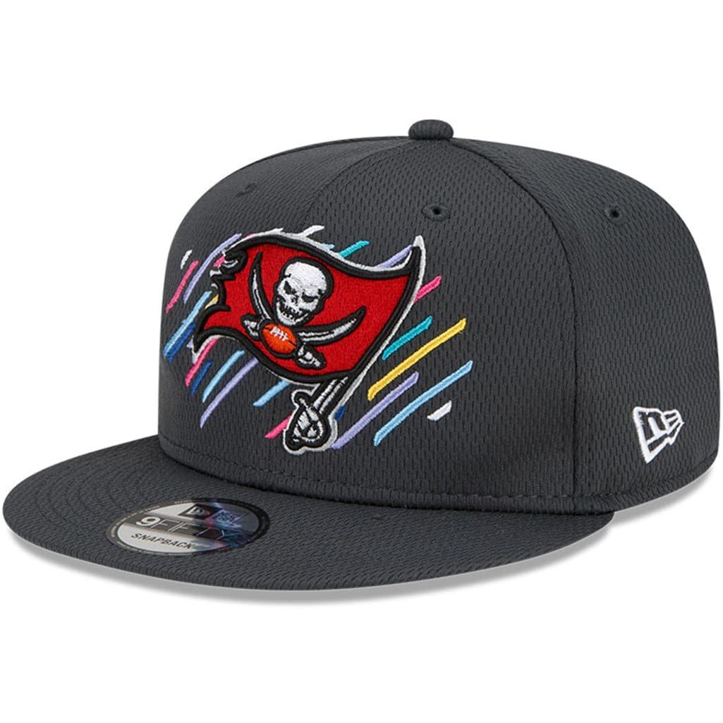 New Era Caps Tampa Bay Buccaneers New Era NFL 2021 Crucial Catch 9FIFTY Snapback Hat - Steel