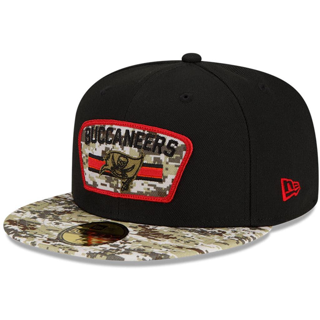 New Era Caps Tampa Bay Buccaneers New Era NFL 2021 Salute To Service 59FIFTY Fitted Hat - Black
