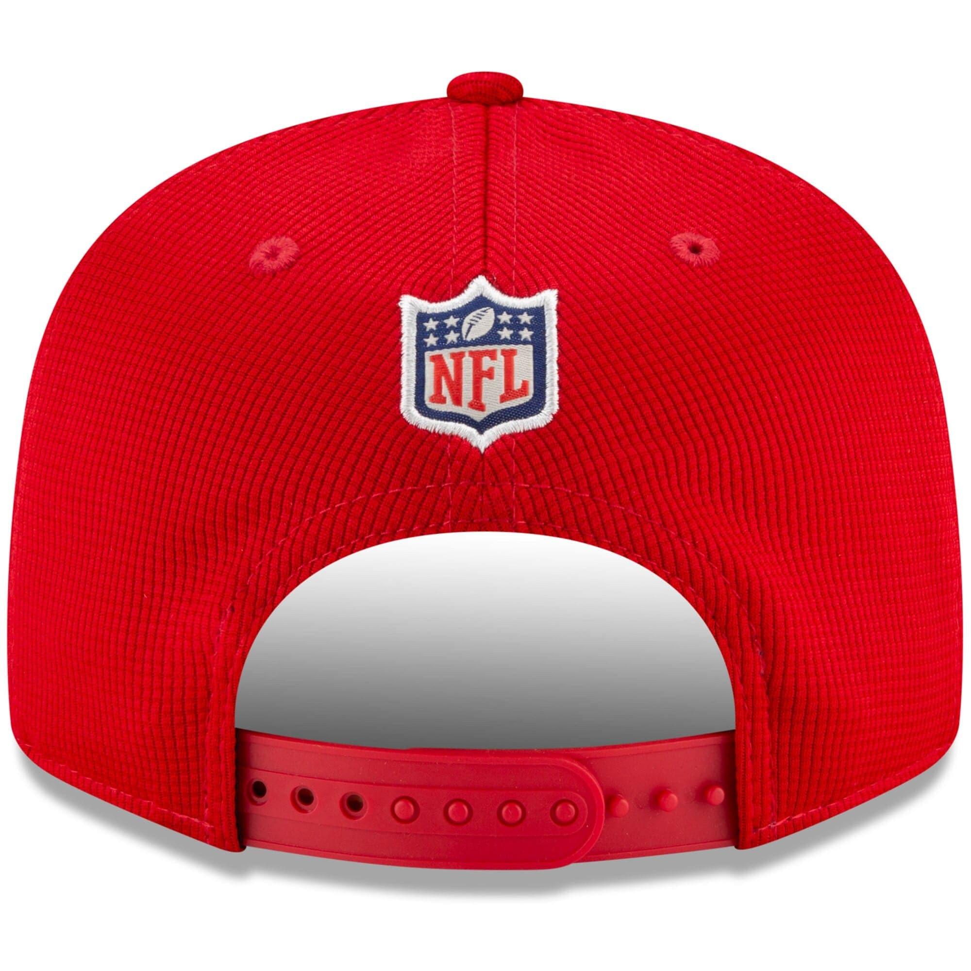 New Era Caps Tampa Bay Buccaneers New Era NFL 2021 Sideline Home 9FIFTY Snapback Hat - Red