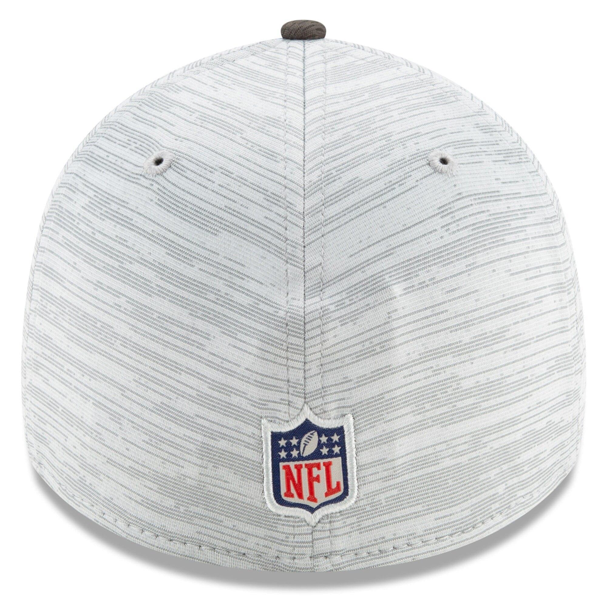 New Era Caps Tampa Bay Buccaneers New Era NFL 2021 Training Camp 39THIRTY Flex Fit Curve Hat - Grey