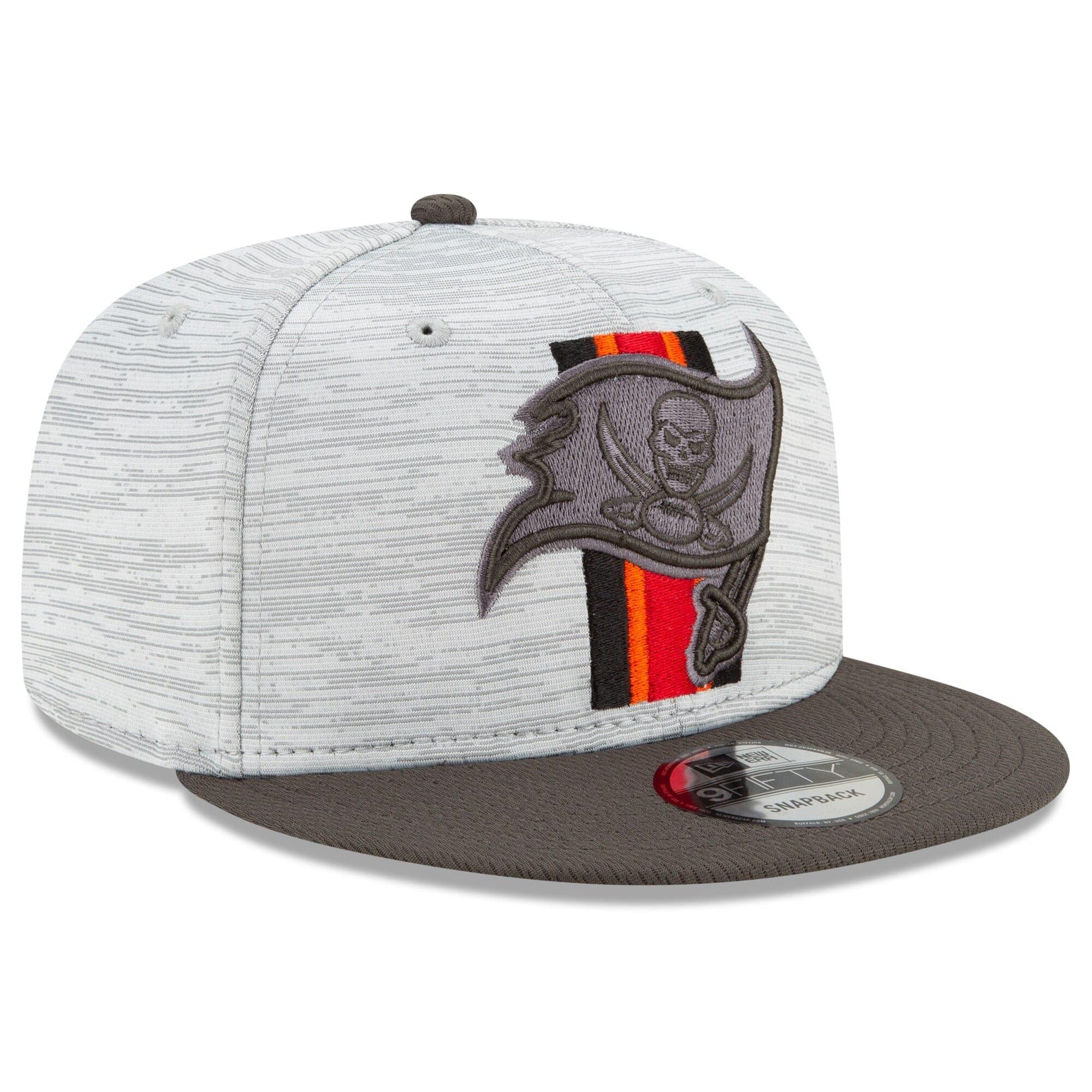 New Era Caps Tampa Bay Buccaneers New Era NFL 2021 Training Camp 9FIFTY Snapback Hat - Grey