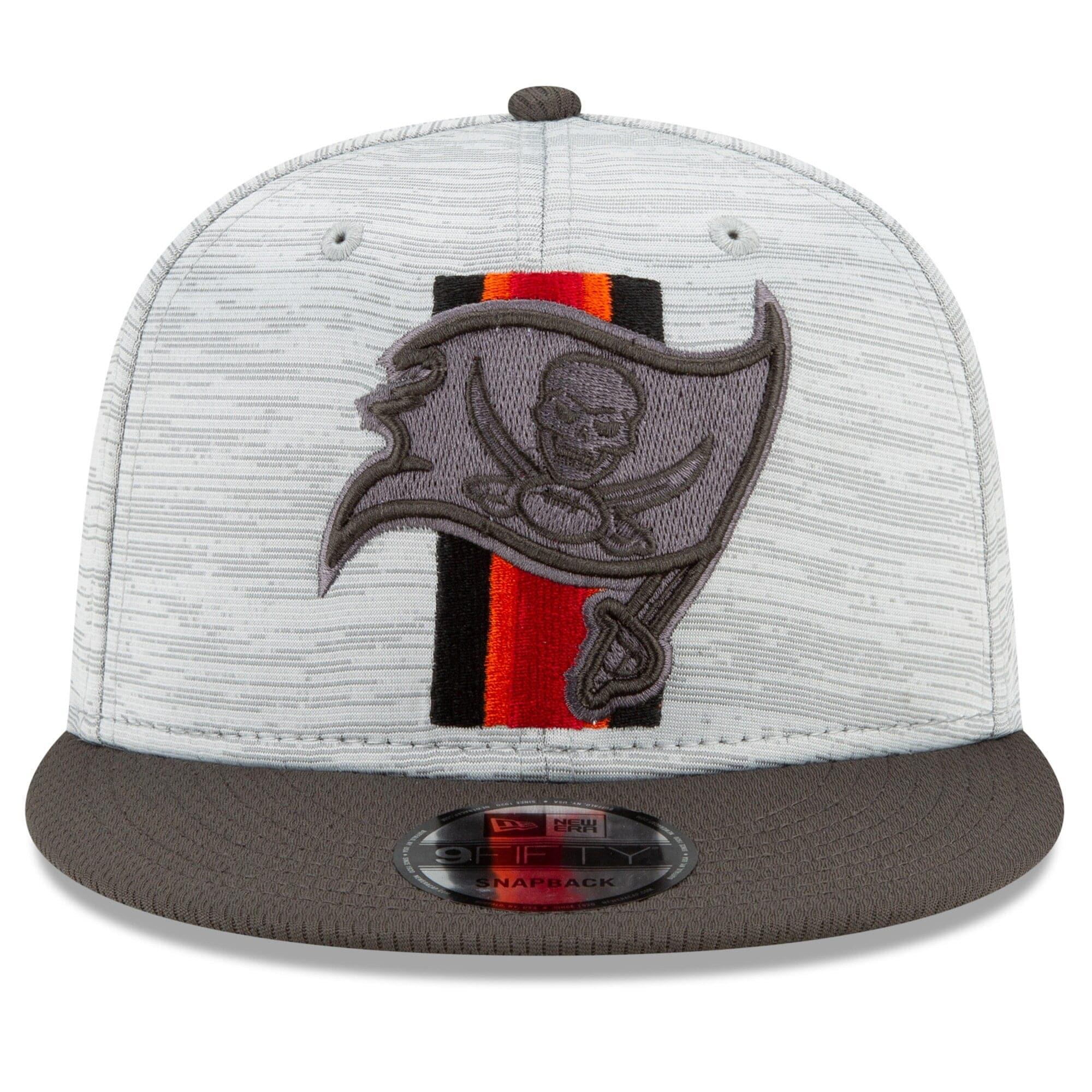 New Era Caps Tampa Bay Buccaneers New Era NFL 2021 Training Camp 9FIFTY Snapback Hat - Grey