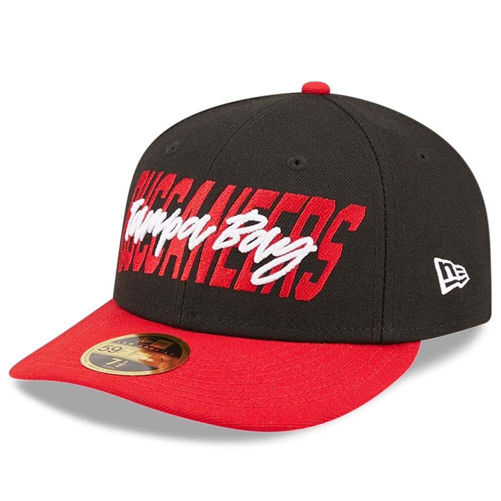 New Era Caps Tampa Bay Buccaneers New Era NFL 2022 Draft Low Profile 59FIFTY Fitted Hat - Black