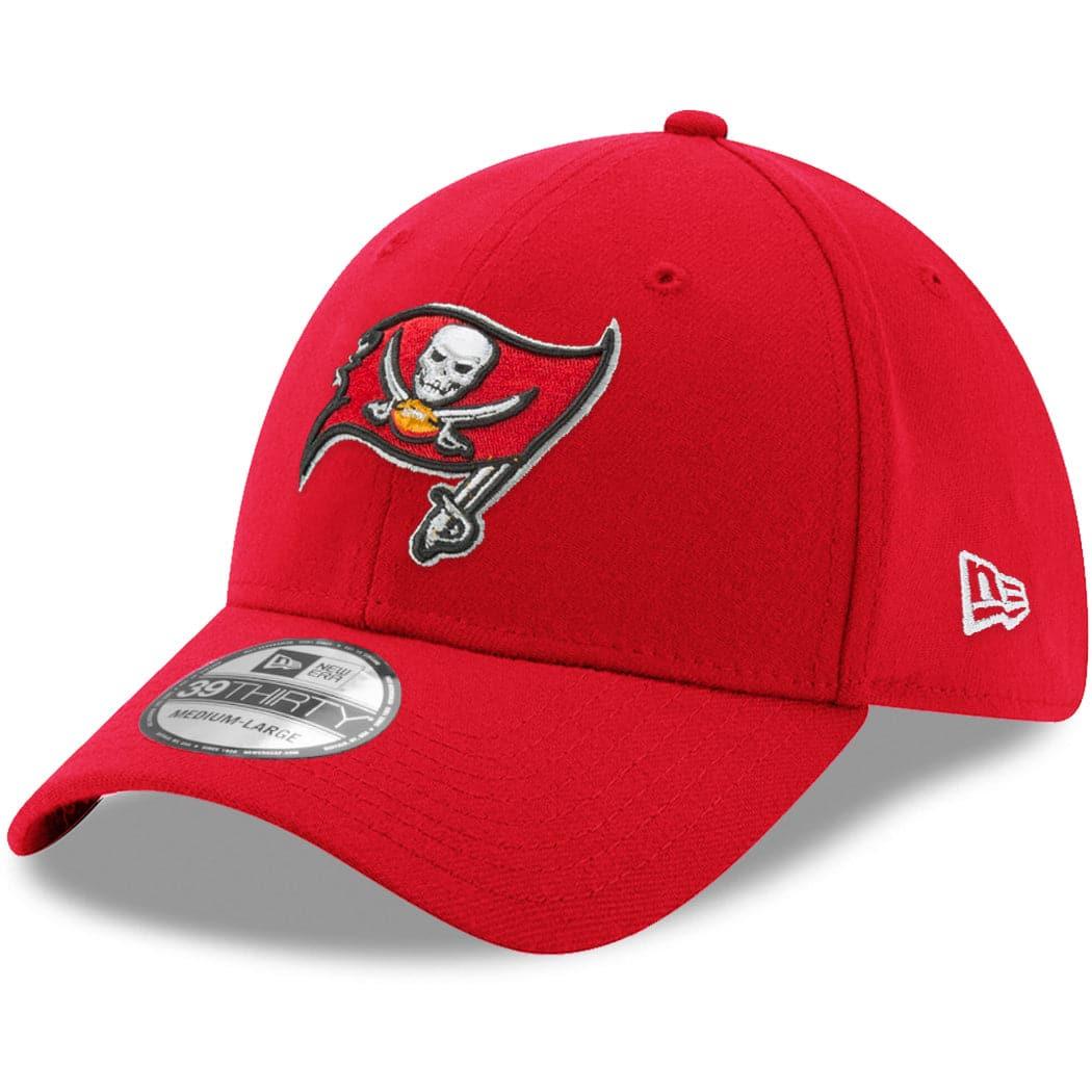 New Era Caps Tampa Bay Buccaneers New Era NFL Team 39THIRTY Flex Fit Curve Hat - Red