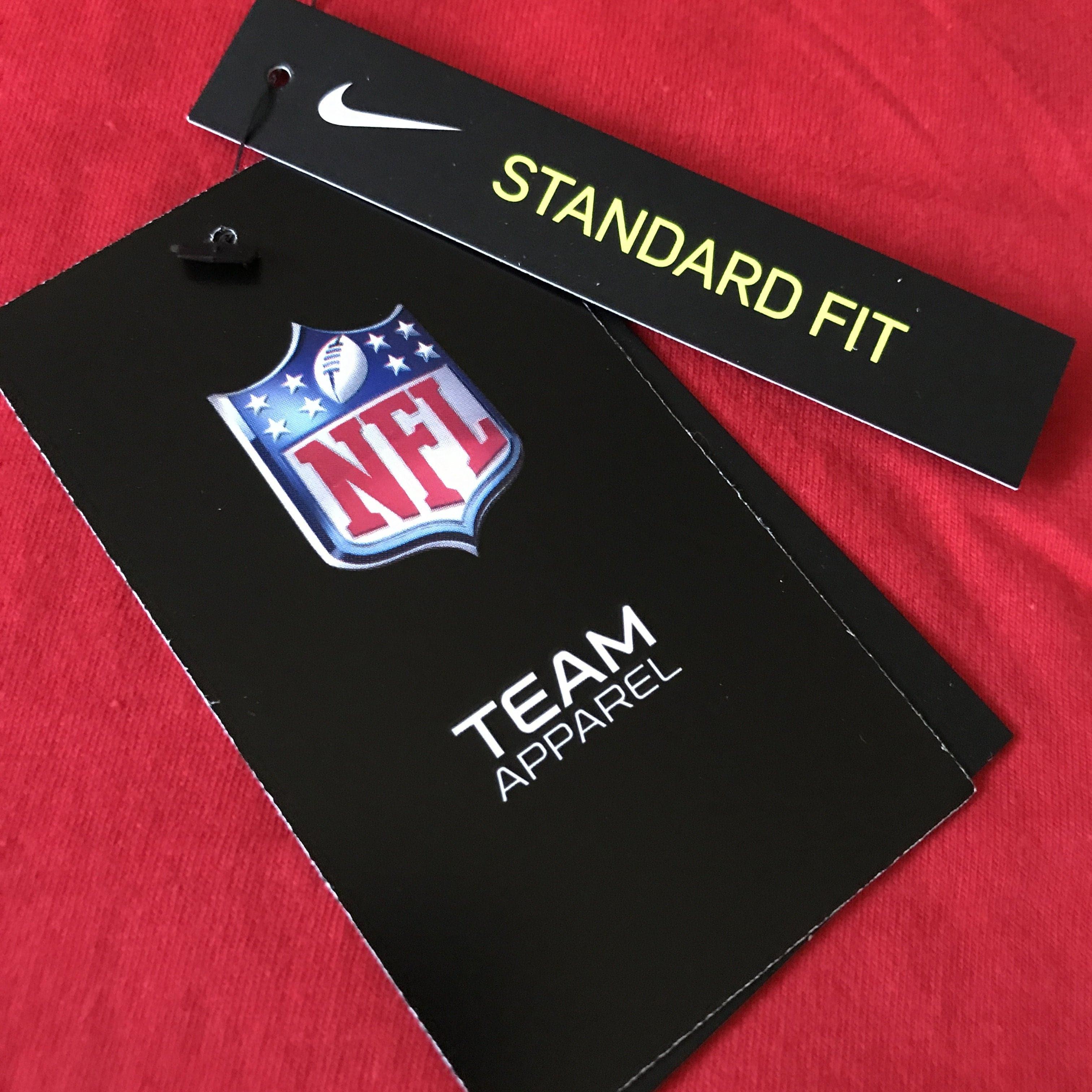 Nike T-Shirts Tampa Bay Buccaneers Nike NFL Team Logo Essential T-Shirt - Red