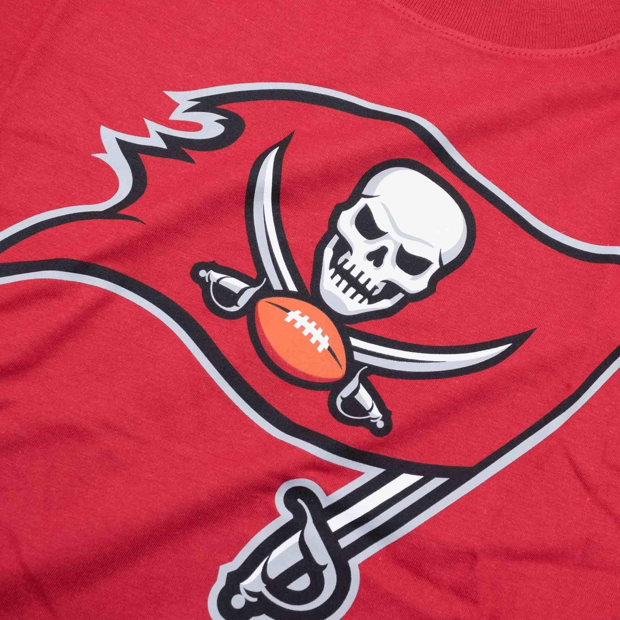 Nike T-Shirts Tampa Bay Buccaneers Nike NFL Team Logo Essential T-Shirt - Red