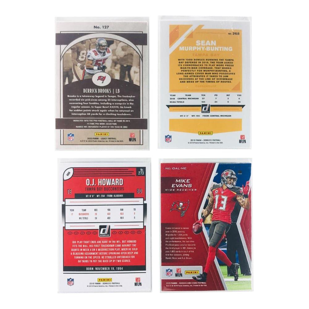 Panini Cards Tampa Bay Buccaneers Panini NFL 4 Insert Card Set