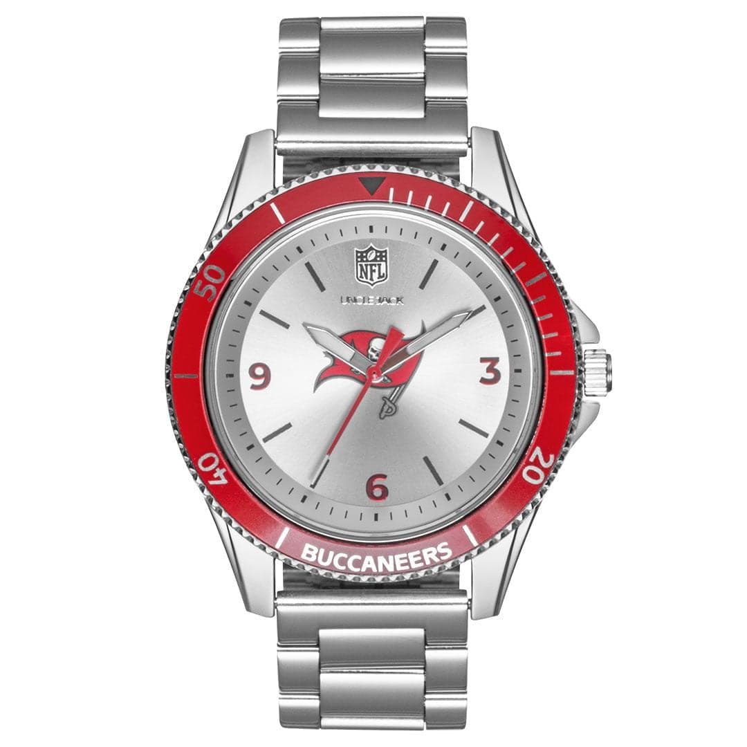 Uncle Jack Accessories Tampa Bay Buccaneers Uncle Jack NFL Team Unisex Watch - Silver