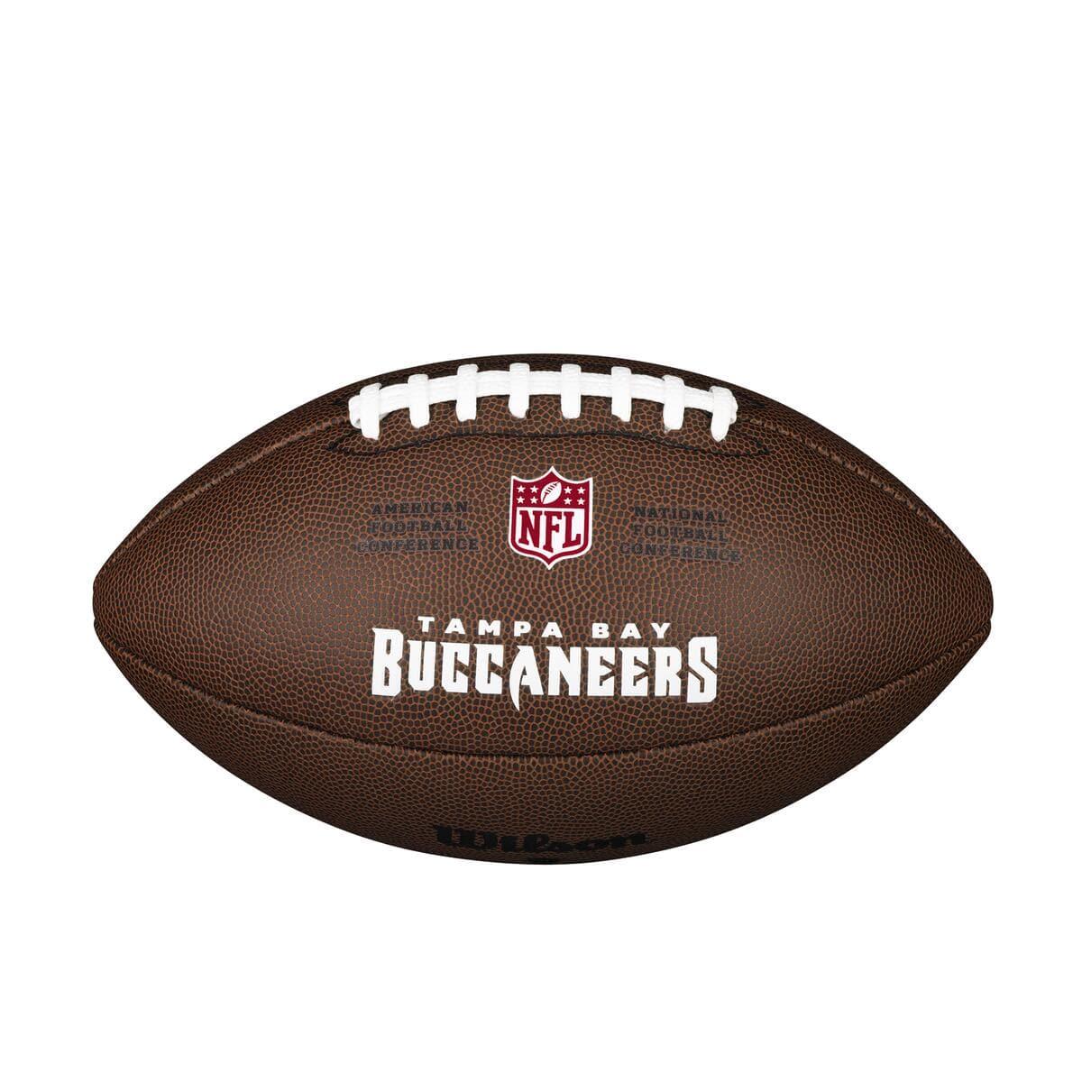Wilson Sporting Goods Balls Tampa Bay Buccaneers Wilson NFL Team Full Size Football - Brown
