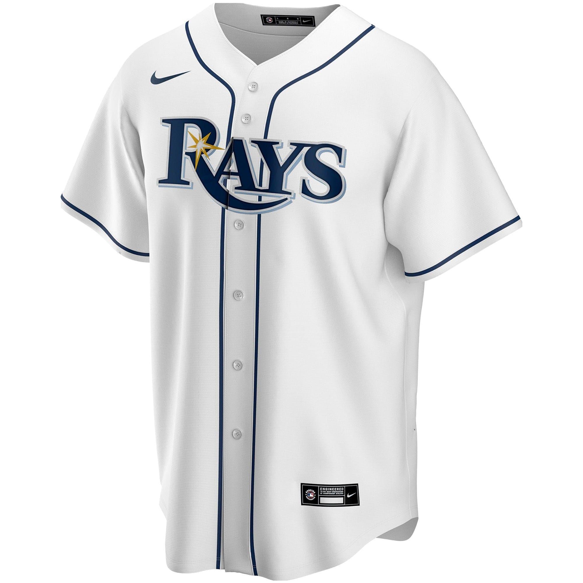 Nike Jerseys Tampa Bay Rays Nike MLB Home Replica Jersey - White