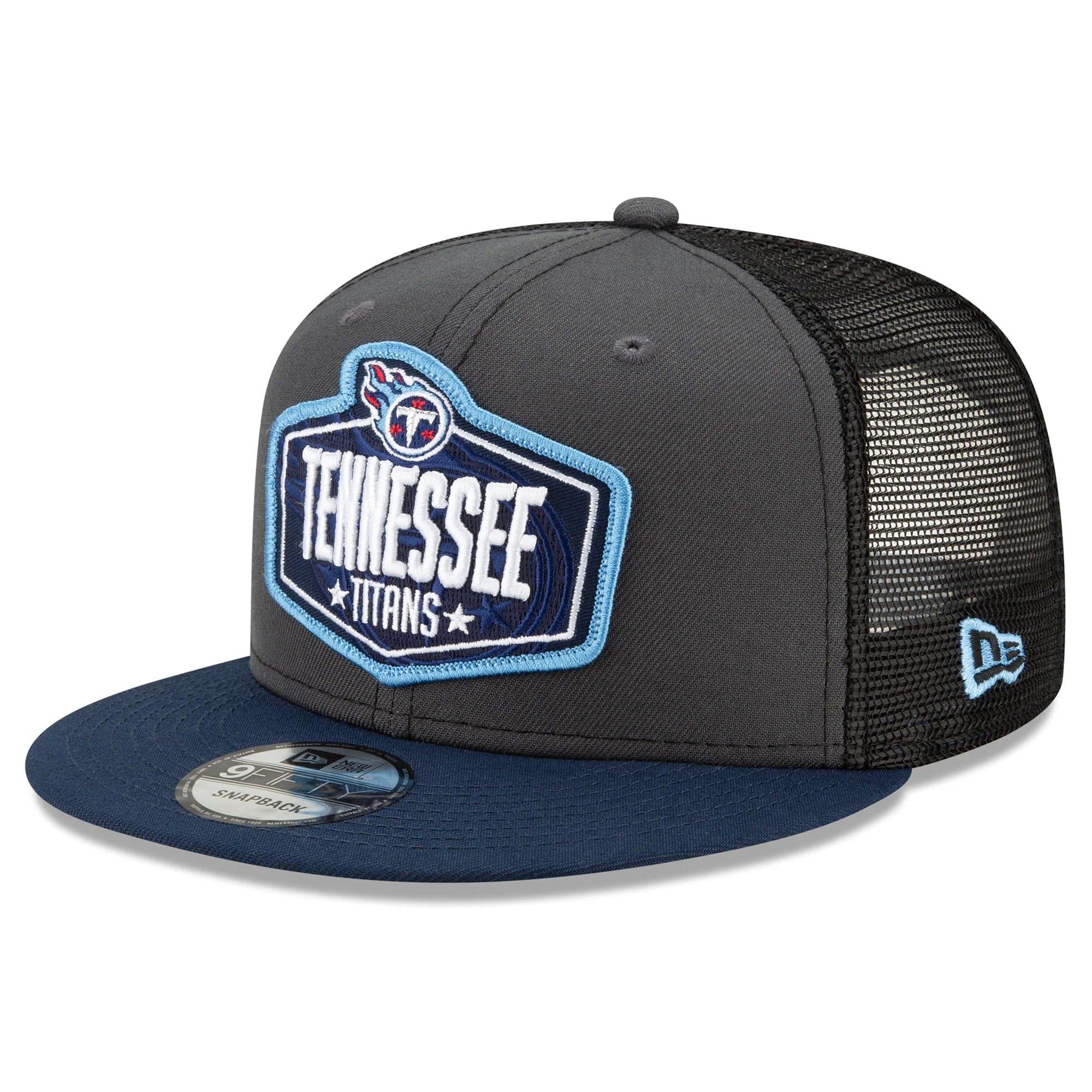 New Era Caps Tennessee Titans New Era 2021 NFL Draft 9FIFTY Snapback Hat - Graphite