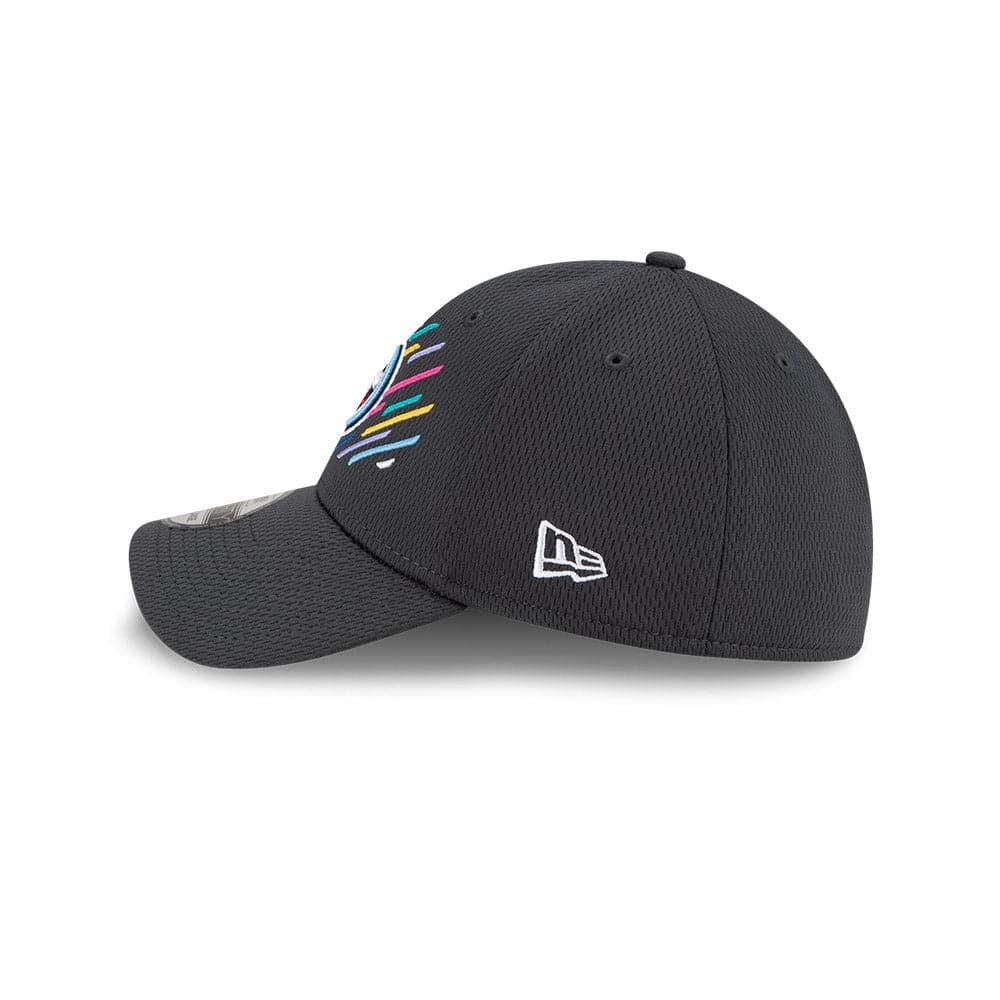 New Era Caps Tennessee Titans New Era NFL 2021 Crucial Catch 39THIRTY Flex Fit Hat - Steel