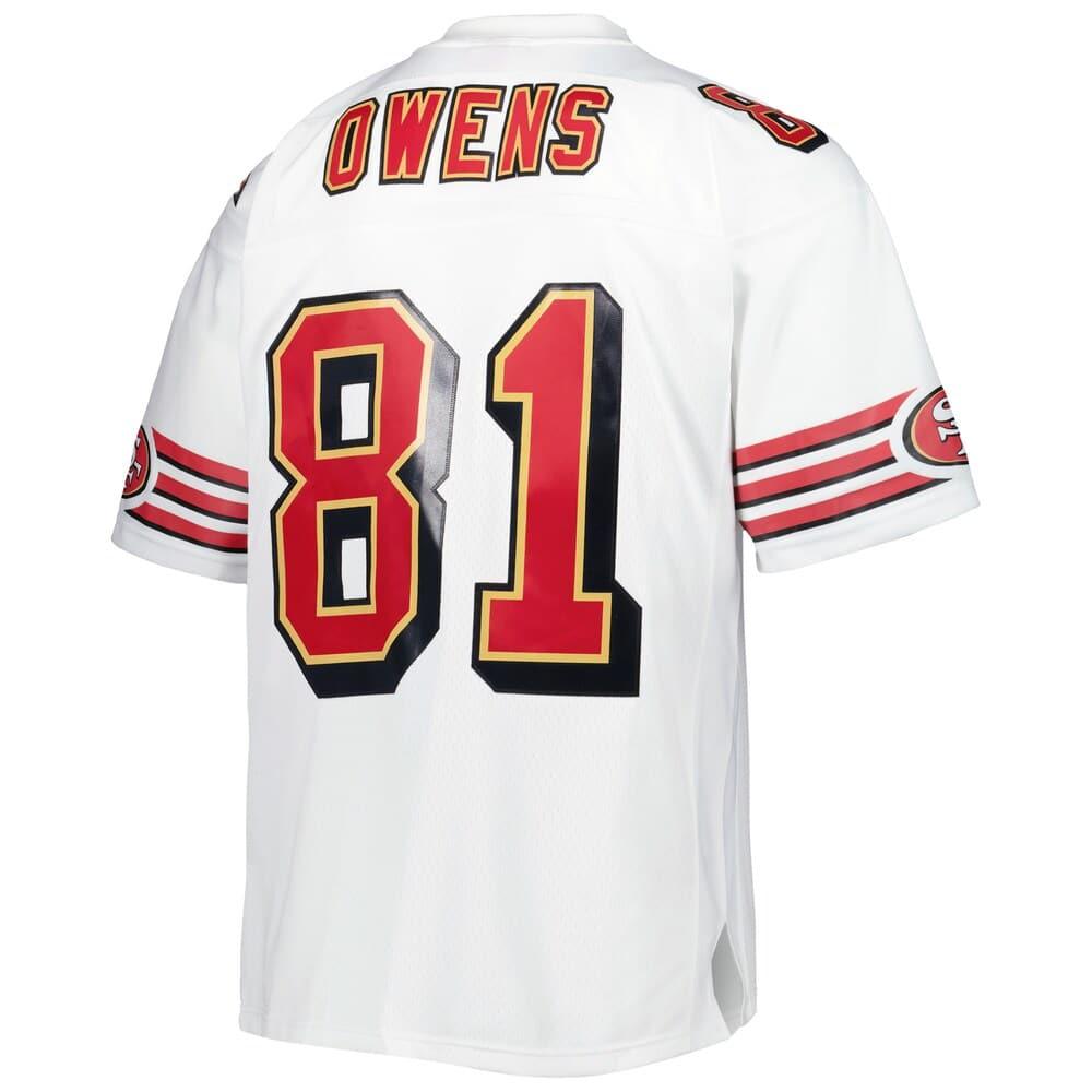 Mitchell And Ness Jerseys Terrell Owens San Francisco 49ers Mitchell & Ness NFL Legacy Jersey - White