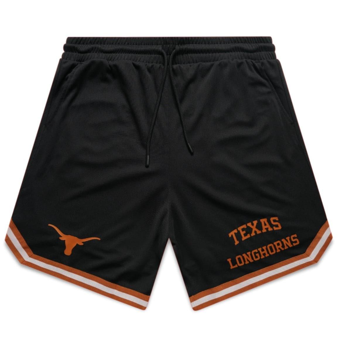 NCAA Branded Shorts Texas Longhorns NCAA Team Logo Mesh Shorts - Black