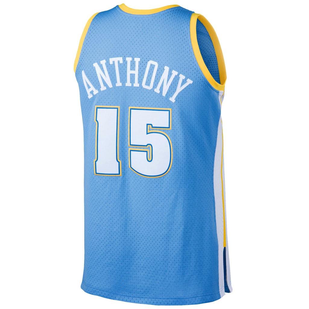 Carmelo Anthony Denver Nuggets Mitchell & Ness NBA 03-04 Swingman Jersey - Blue