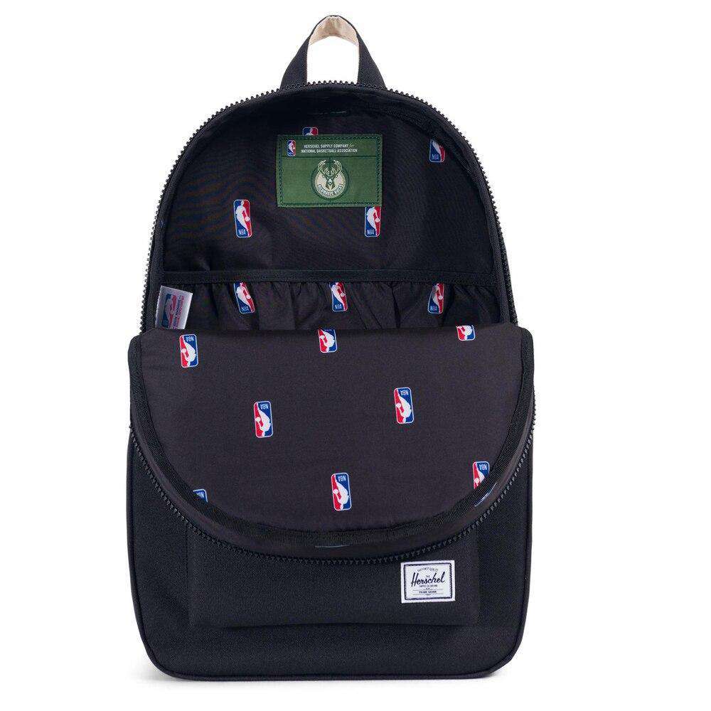 Milwaukee Bucks Herschel NBA Settlement Backpack - Black