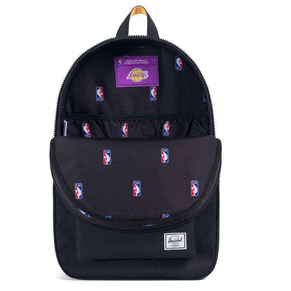 Los Angeles Lakers Herschel NBA Settlement Backpack - Black