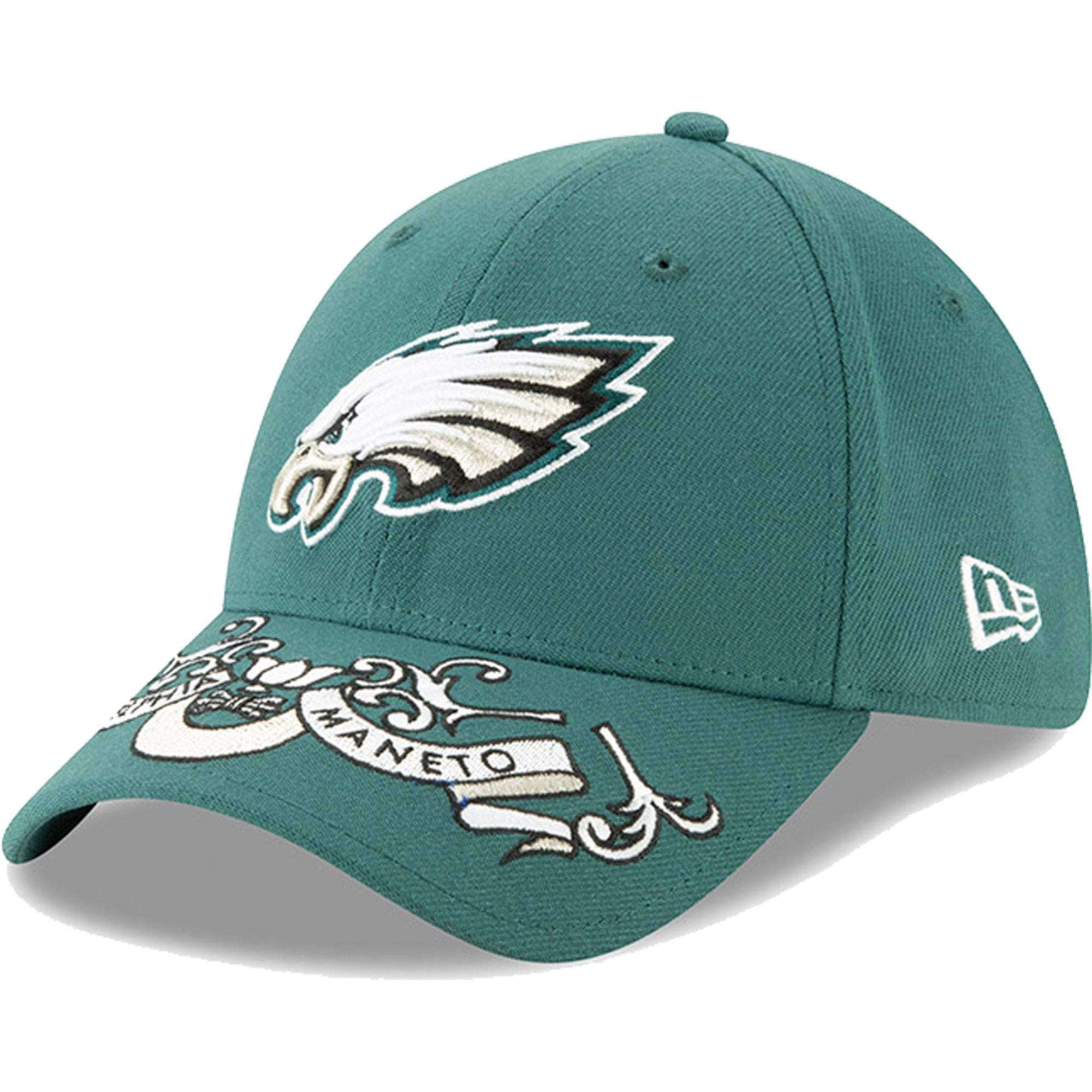 Philadelphia Eagles New Era 2019 NFL Draft 39THIRTY Stretch-Fit Hat - Green