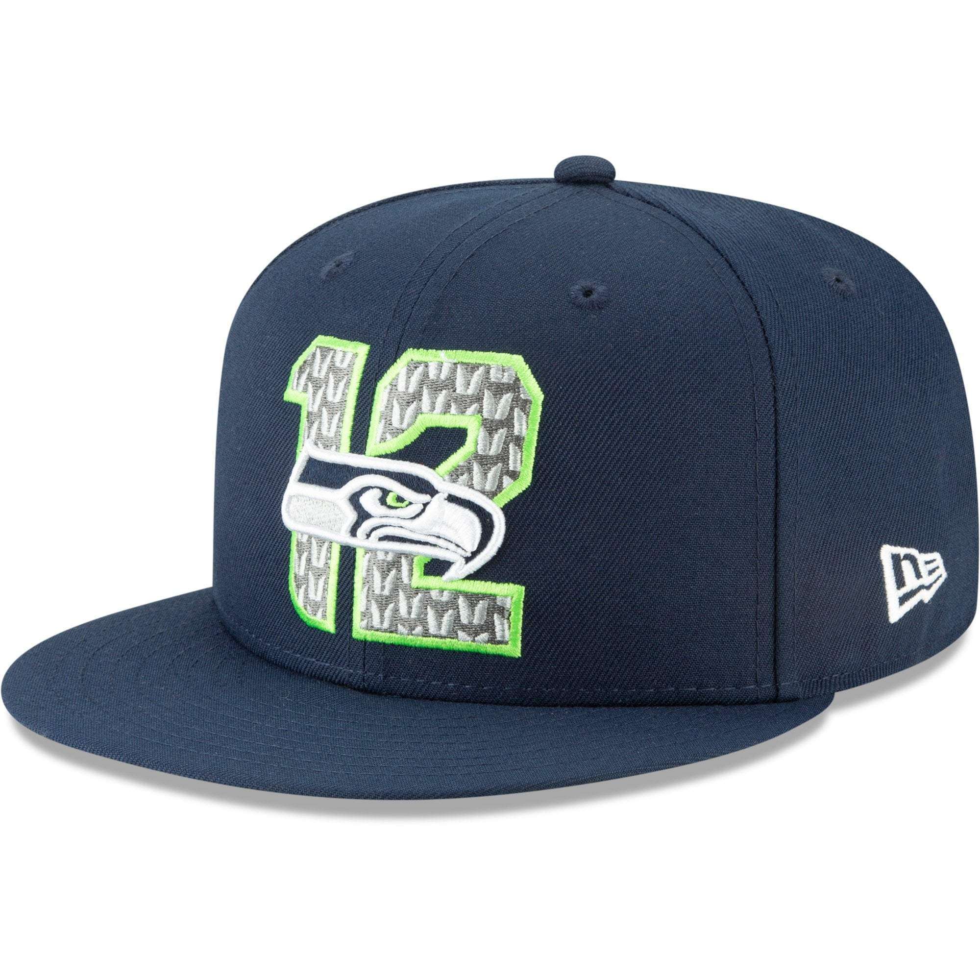 Seattle Seahawks New Era 2019 NFL Draft 9FIFTY Snapback Hat – Navy