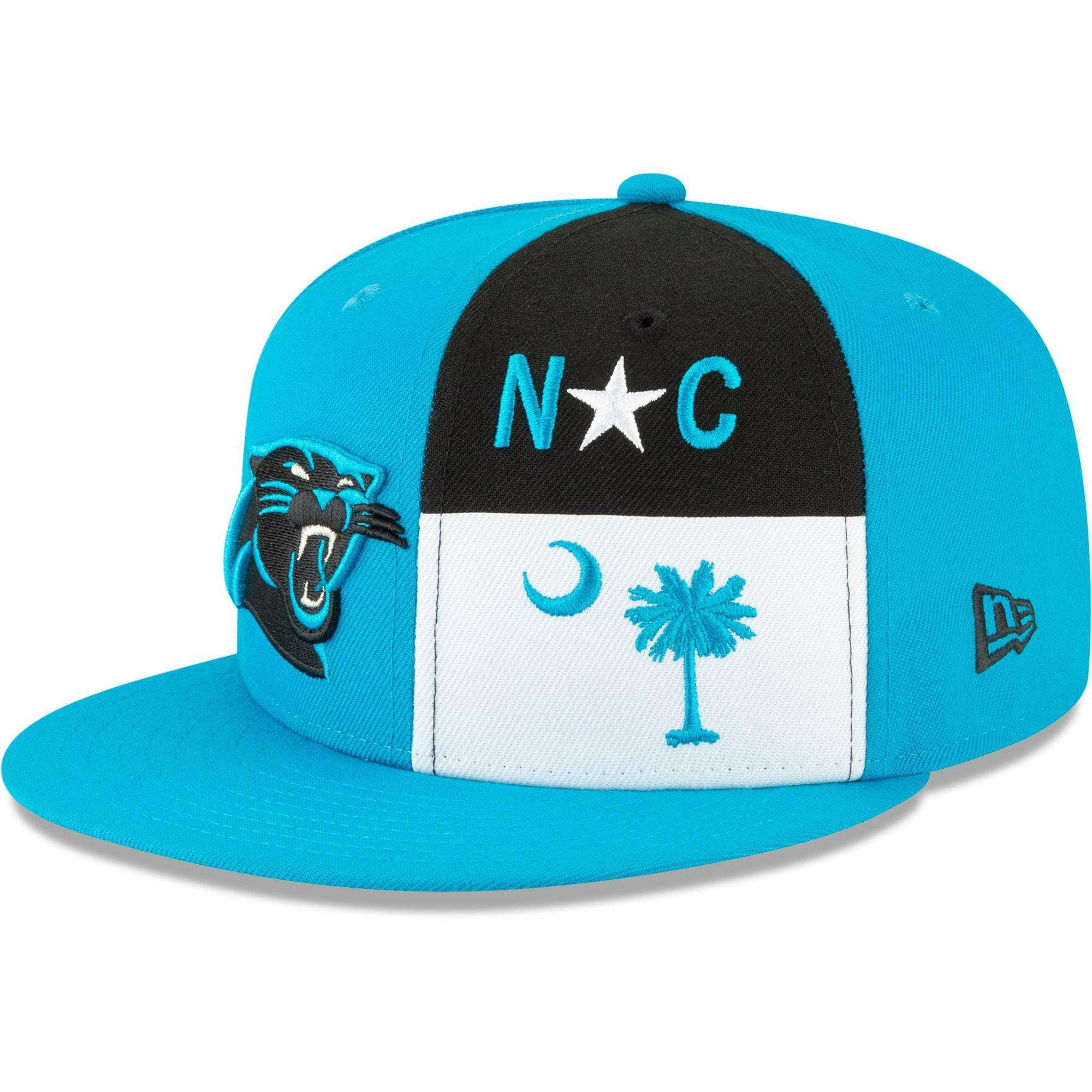 Carolina Panthers New Era 2019 NFL Draft 9FIFTY Snapback Hat – Teal