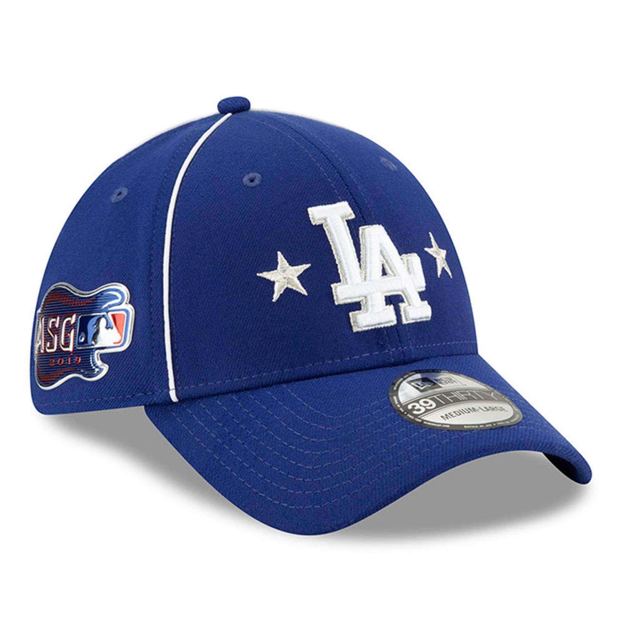 Los Angeles Dodgers New Era MLB 2019 All Star 39THIRTY Stretch-Fit Curve Hat - Blue
