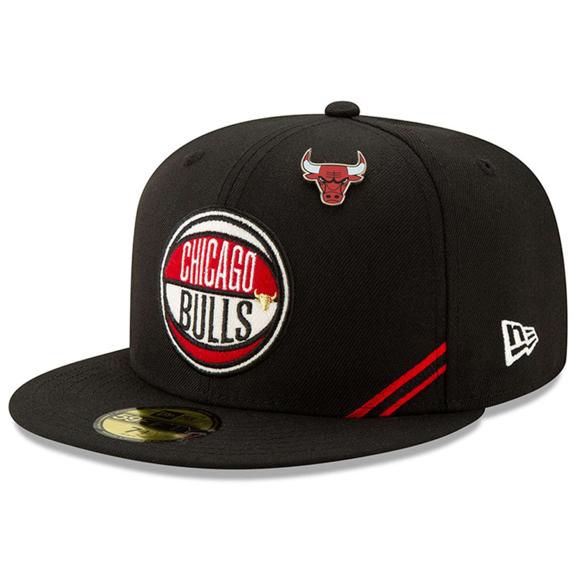 Chicago Bulls New Era 2019 NBA Draft 59FIFTY Fitted Hat - Black