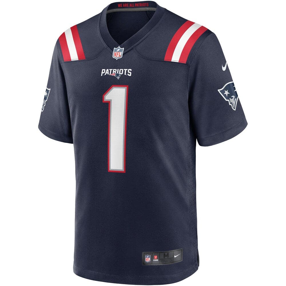 Cam Newton New England Patriots Nike NFL Game Jersey - Navy