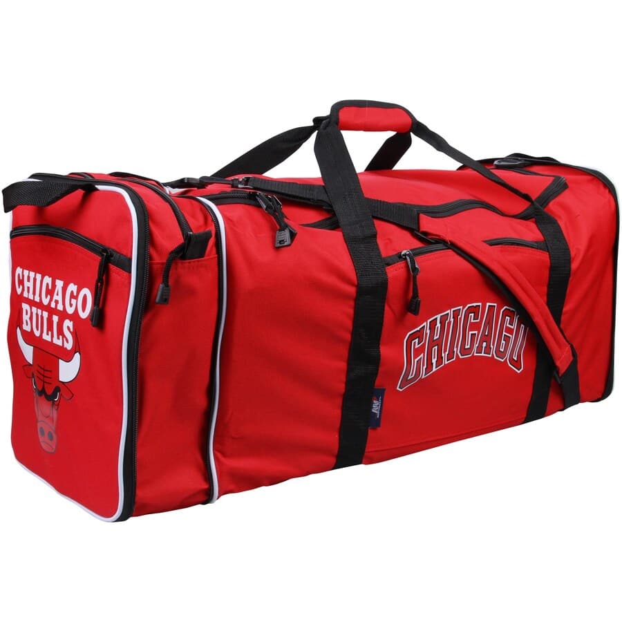 Chicago Bulls Northwest NBA Steal Duffel Bag - Red