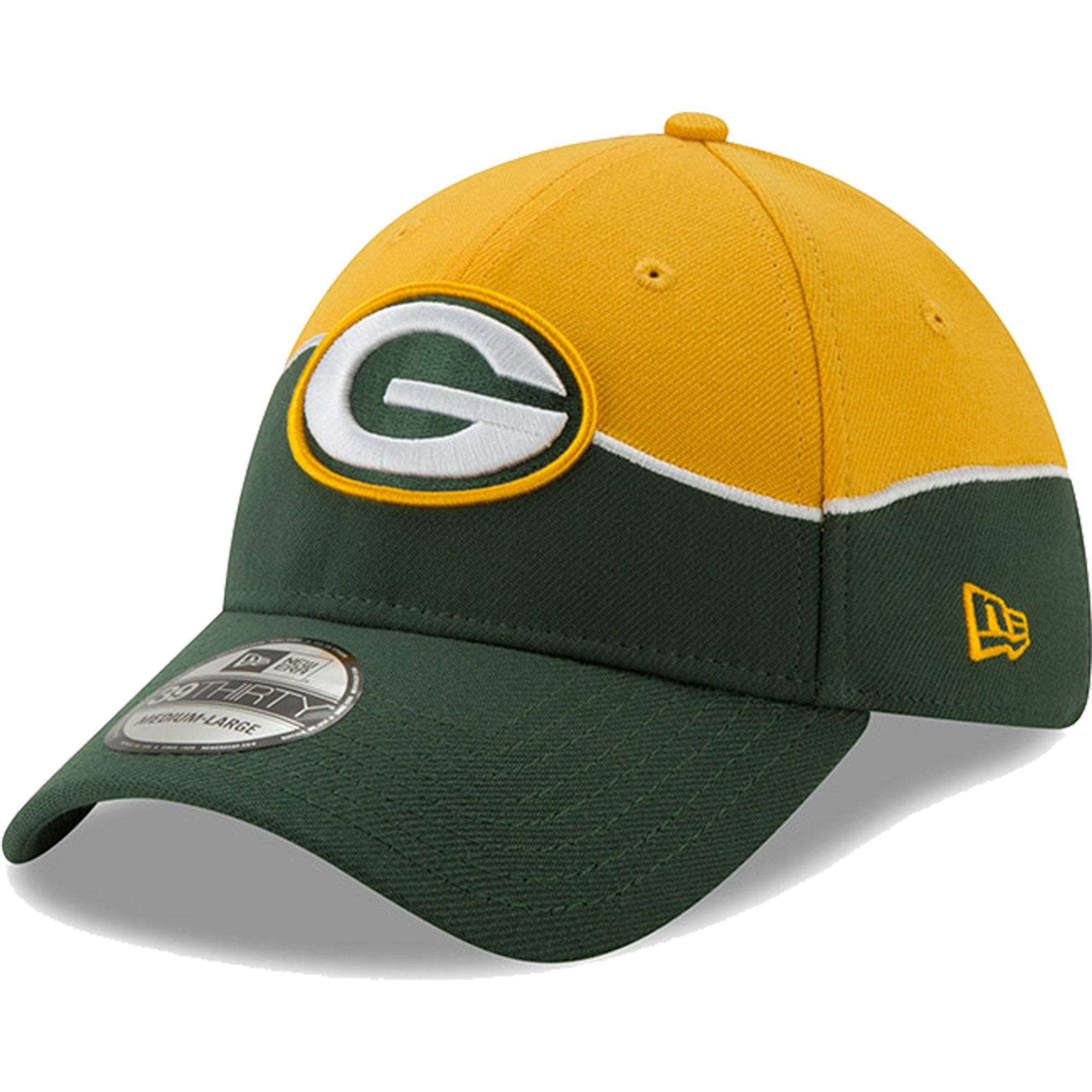 Green Bay Packers New Era 2019 NFL Draft 39THIRTY Stretch-Fit Hat - Green