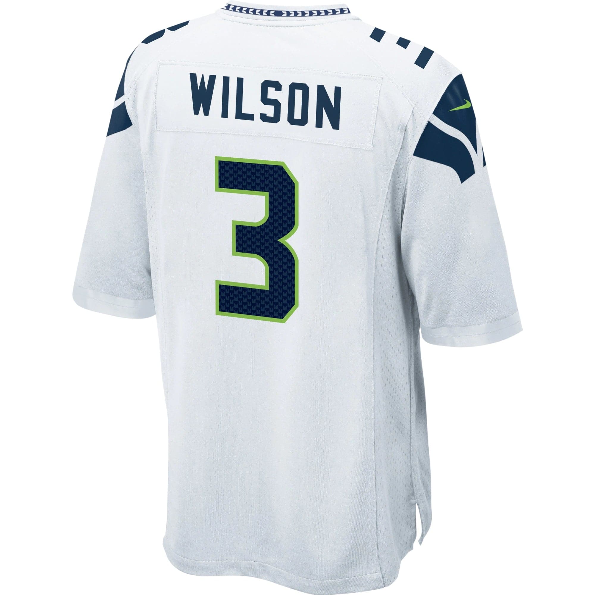 Russell Wilson Seattle Seahawks Nike NFL Game Jersey - White