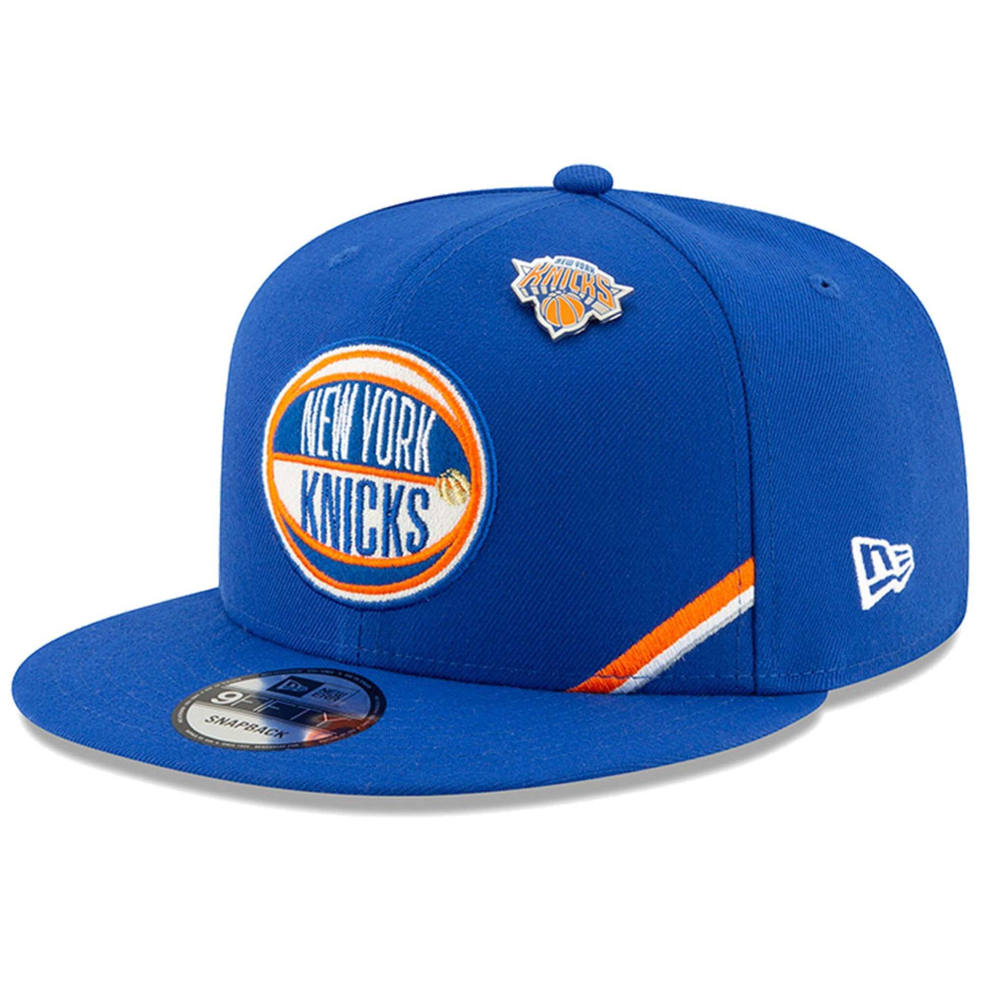New York Knicks New Era 2019 NBA Draft 9FIFTY Snapback Hat - Blue