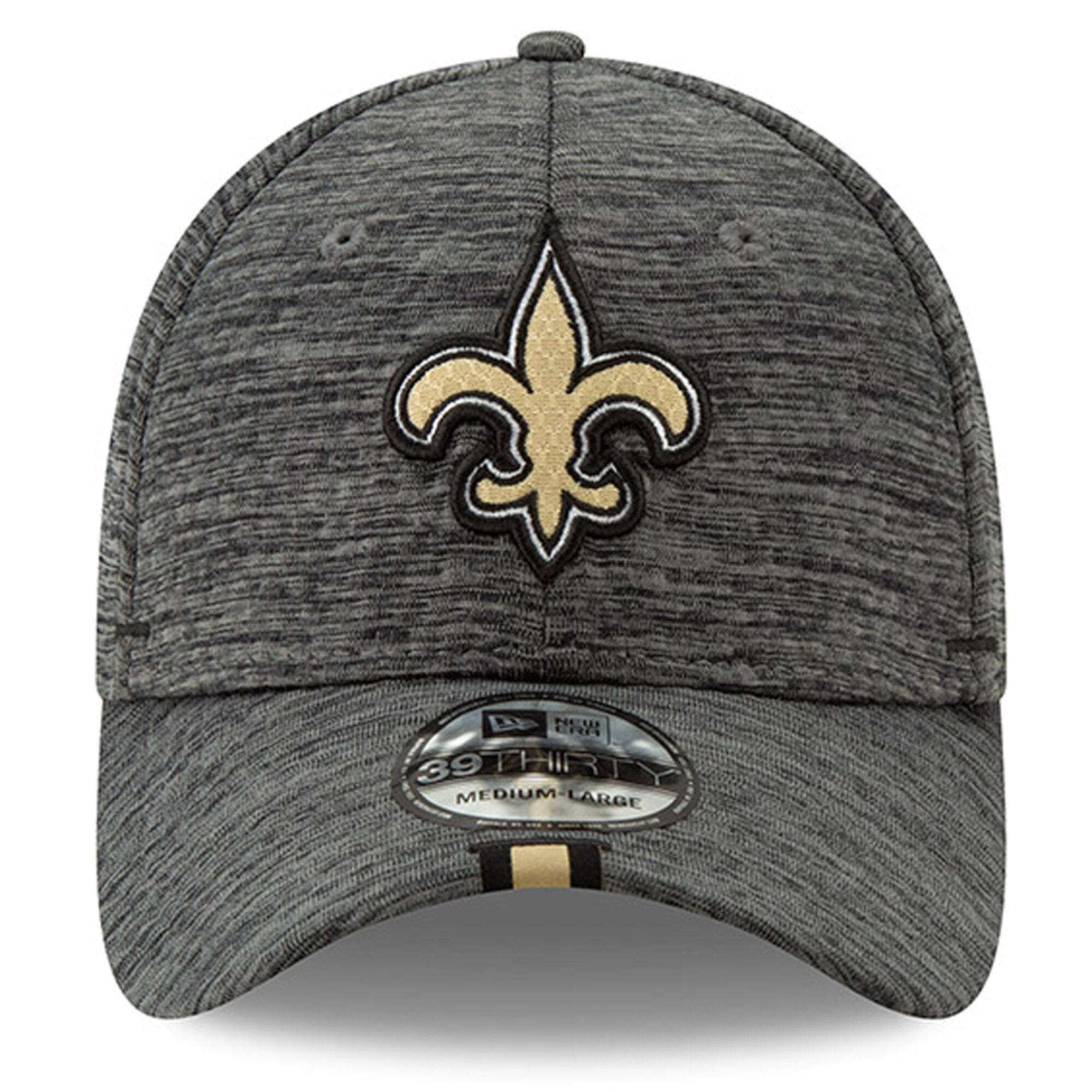 New Orleans Saints New Era 2019 NFL Training Camp 39THIRTY Stretch-Fit Hat - Graphite