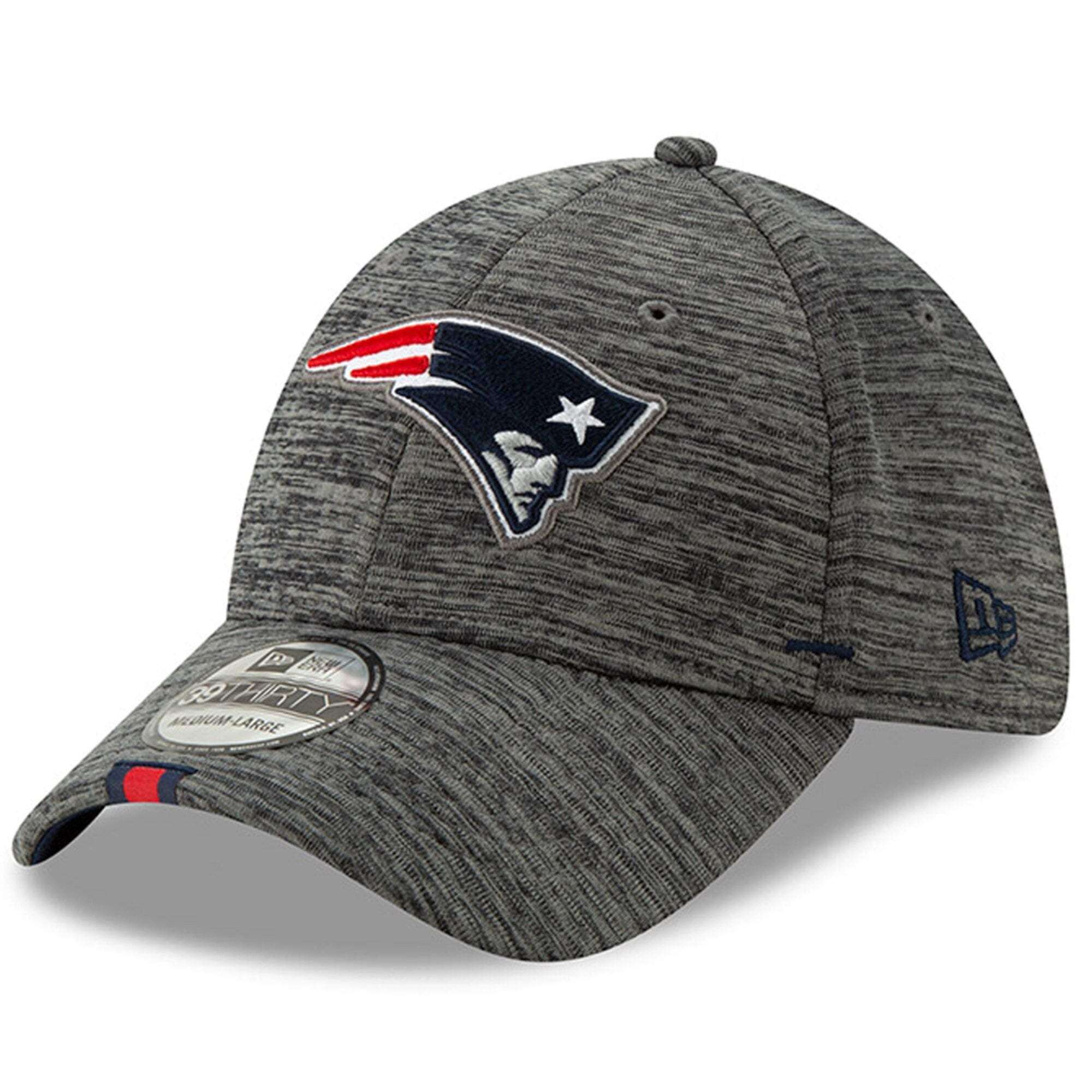 New England Patriots New Era 2019 NFL Training Camp 39THIRTY Stretch-Fit Hat - Graphite